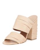 Rona Ruched Leather