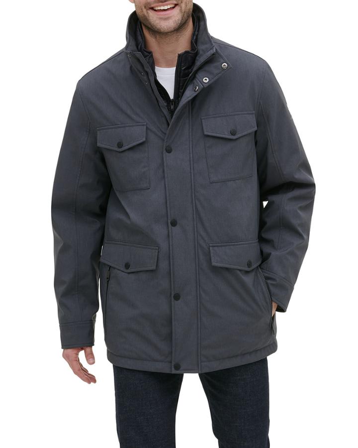 Men's Jacket With Zip-out Bib