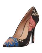 Sweetness High-heel Brocade Pump