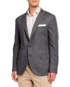 Men's Batavia Cashmere Traditional-fit Blazer
