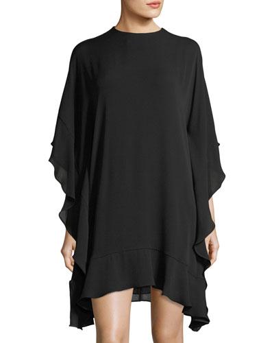 Draped Long-sleeve