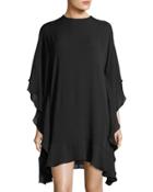 Draped Long-sleeve
