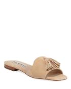 Raquel Flat Suede Tassel