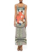 Etro Tank Maxi Dress With Tribal Print, Women's, Size: