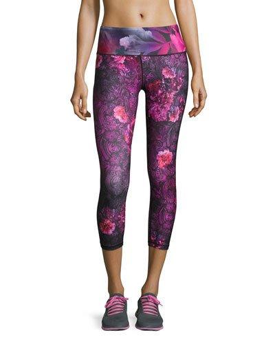 Baroque-print Smoothe Leggings,