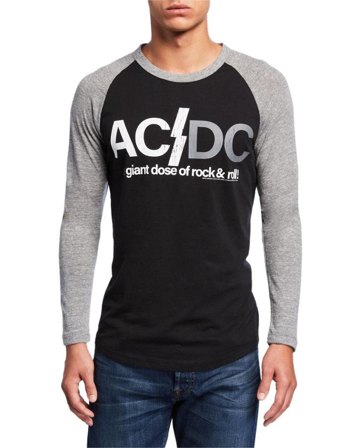 Men's Ac/dc Dose Of Rock And Roll Long