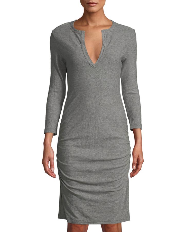 Ruched Melage Jersey