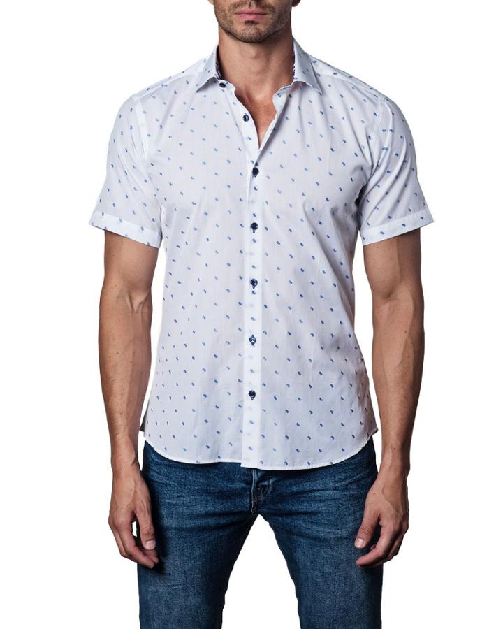 Men's Tiny Paisley Button-down