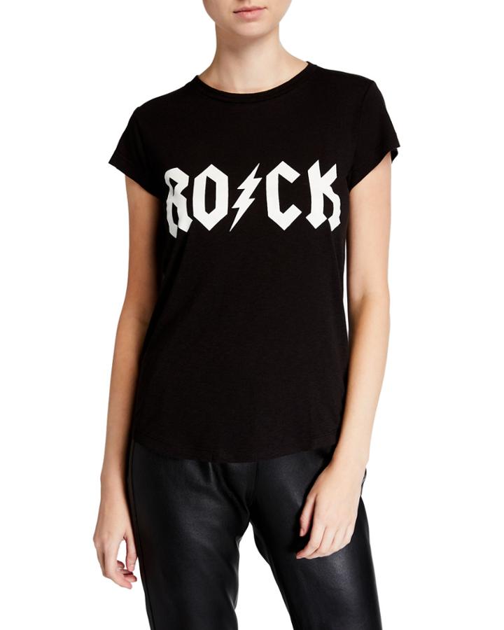 Skinny Statement Print Tee
