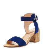 Rikki Low Suede 60mm Chunky-heel