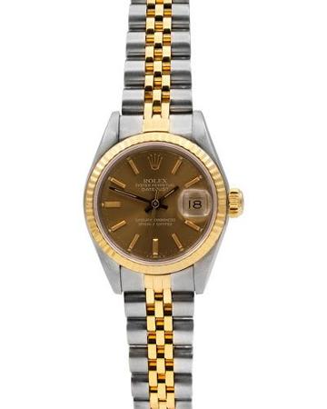 Pre-owned 26mm 18k Datejust Automatic Bracelet Watch, Two-tone