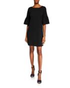 Angel-sleeve Crepe
