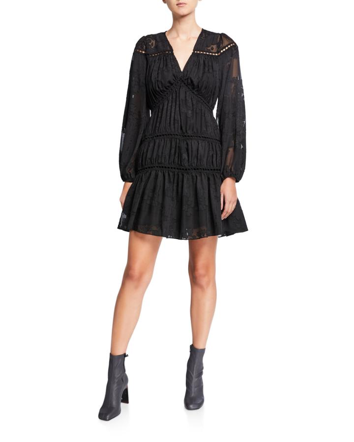 Burnout Empire Dress