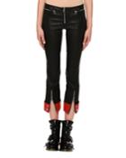 Zip-front Straight-leg