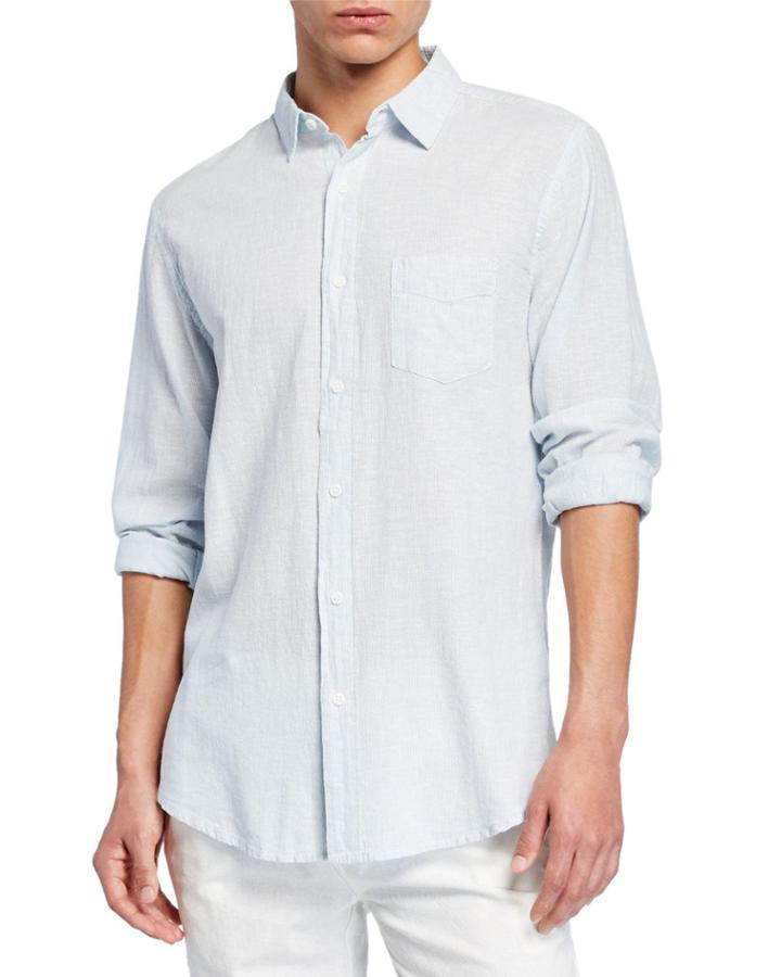 Men's Abe Linen Button-front