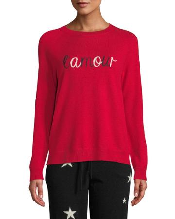 L'amour Wool-cashmere Pullover