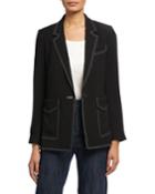 Tabora Contrast-stitched Jacket