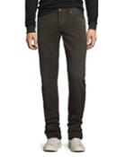 Five-pocket Corduroy Pants, Brown