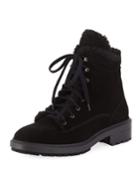 Lynne Lace-up Flat Booties