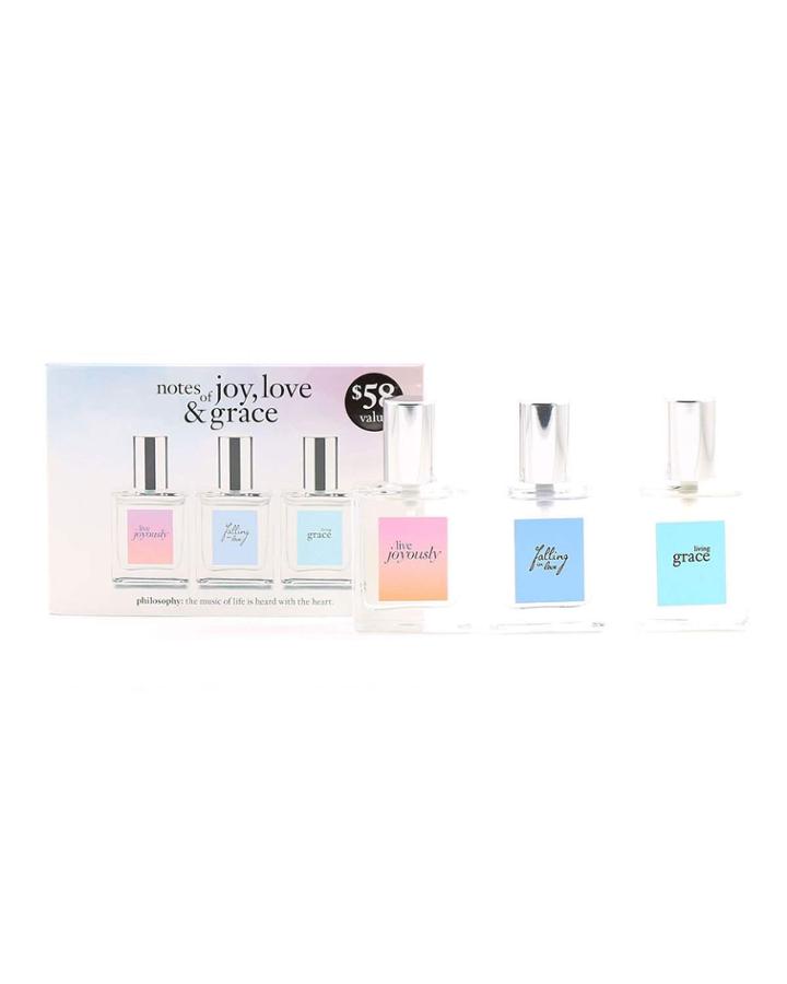 Notes Of Joy, Love & Grace Perfume Trio