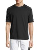 Men's Tonal-trim Jersey T-shirt