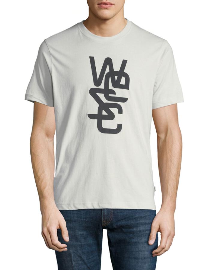 Men's Overlay Logo-graphic T-shirt
