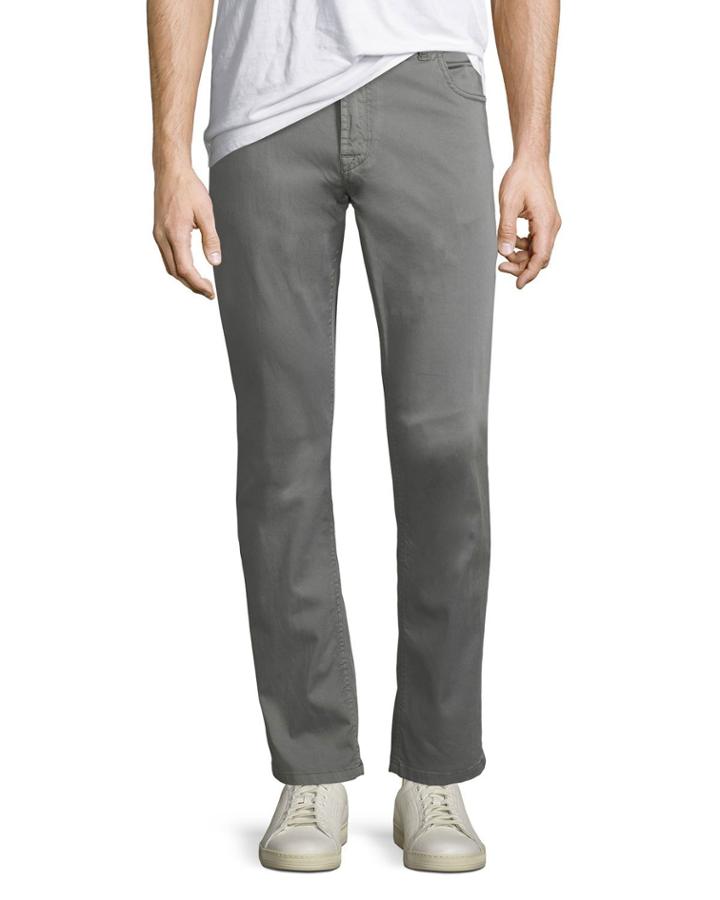 Stretch-cotton Five-pocket Pants,