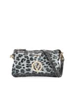 Abigail Leopard-print Leather Crossbody Bag