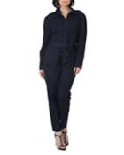Janeen Straight Leg Denim Jumpsuit