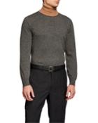 Men's Shetland Two-tone Long-sleeve Turtleneck