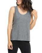 Emma Melange Crisscross Back Tank