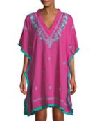 Noosa Laila Embroidered Kaftan Dress