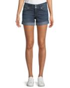 Ruby Rolled Denim Mid-thigh