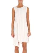 Sleeveless Asymmetric Ribbed