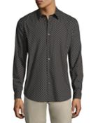 Ellipse-print Cotton