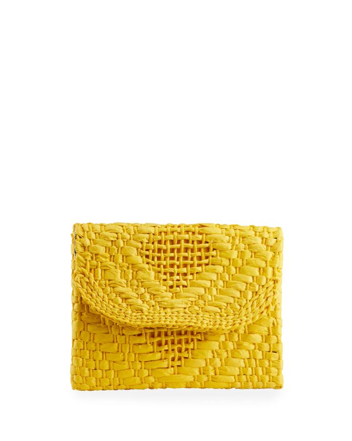 Small Woven Clutch Bag