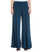 Talon Pleated Wide-leg Crepe Pants