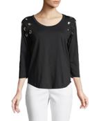 Grommet-lace