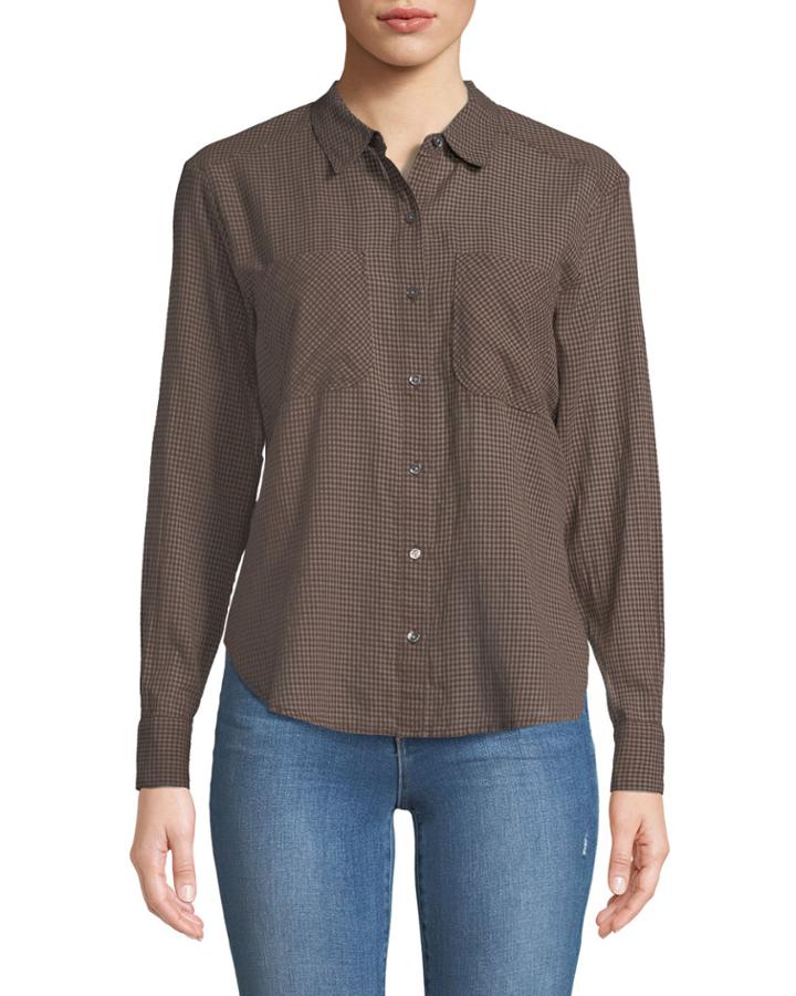 Little Boy Check Button-down