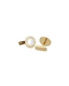 18k Yellow Gold Mother-of-pearl Cuff