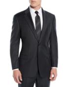 Men's Striped Two-piece Wool