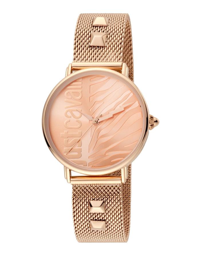 Animal Watch W/ Mesh Strap, Rose Golden