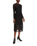 Mesh Long-sleeve