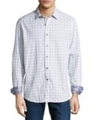 Men's Classic-fit Steger Dot Woven