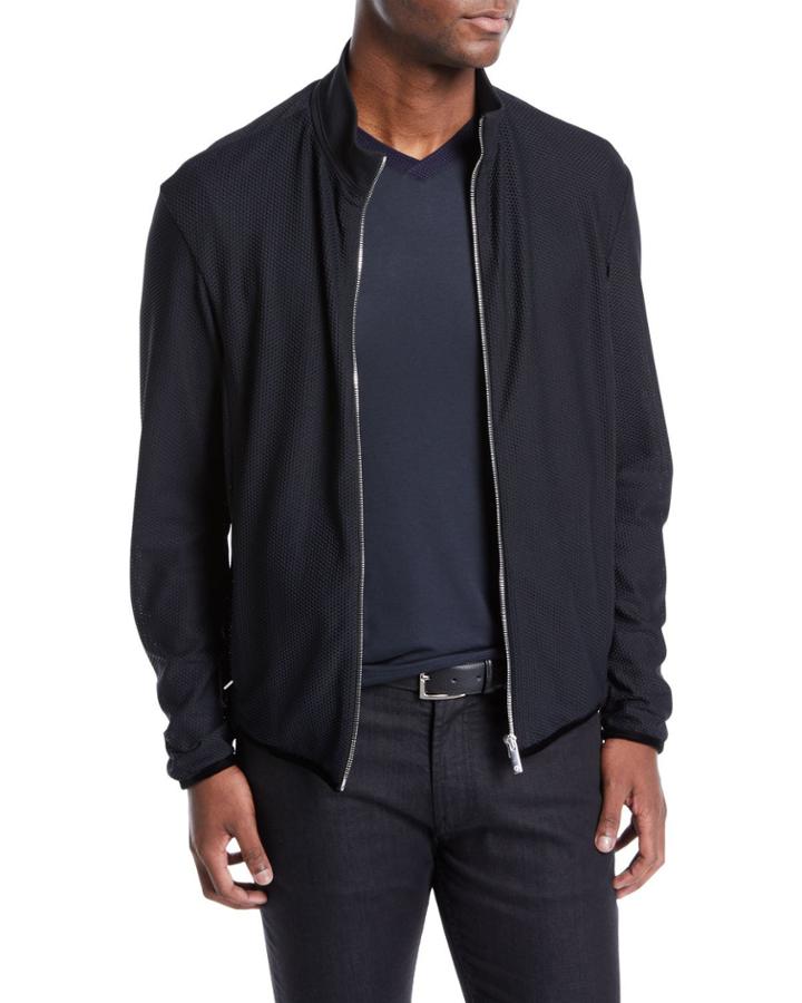 Men's Honeycomb Blouson Jacket