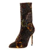 Viva Embroidered-velvet