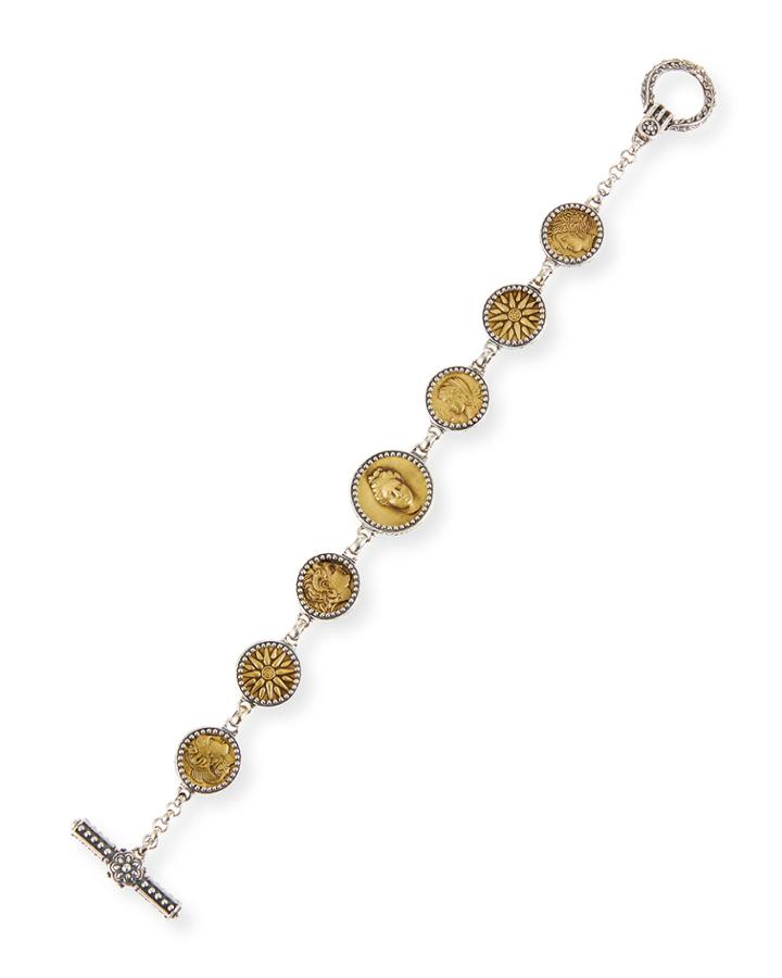 Bronze Coin Bracelet