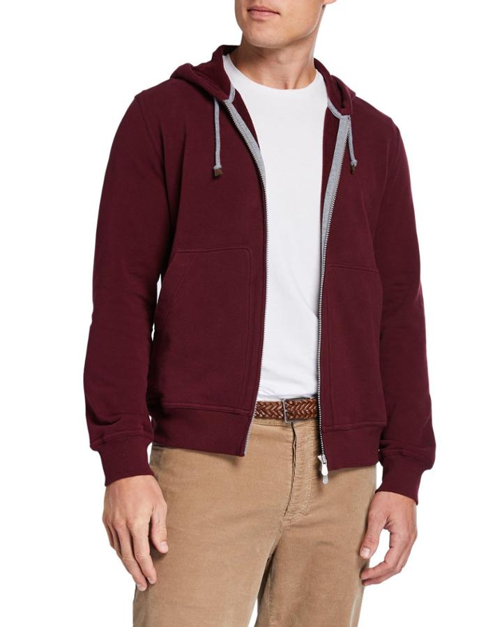Men's Spa Cotton-stretch Hoodie