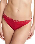 Studded-eyelet Hipster