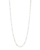 Lacey 18k White Gold Diamond Chain Necklace